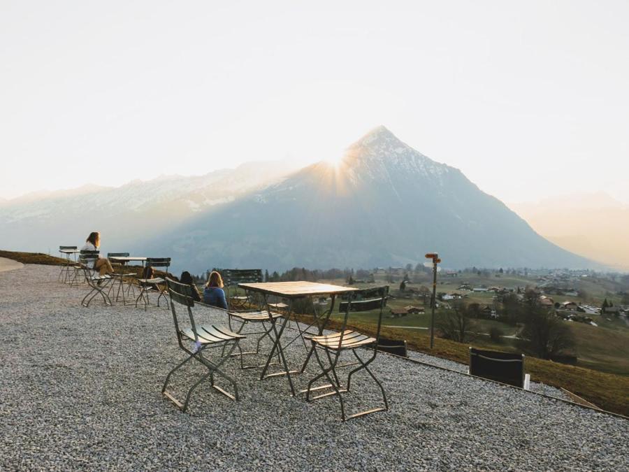 Auszeit-Hotel Z Aeschiried Aeschi Bei Spiez Esterno foto