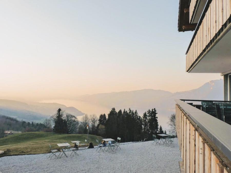 Auszeit-Hotel Z Aeschiried Aeschi Bei Spiez Esterno foto