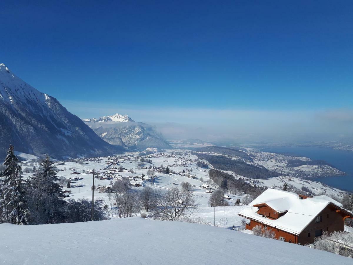 Auszeit-Hotel Z Aeschiried Aeschi Bei Spiez Esterno foto